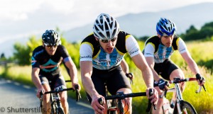 James McGreevy and Richard Meaney in the lead attack with Clarke