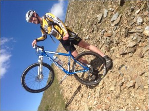 Tom Moran on Croagh Patrick over the summer